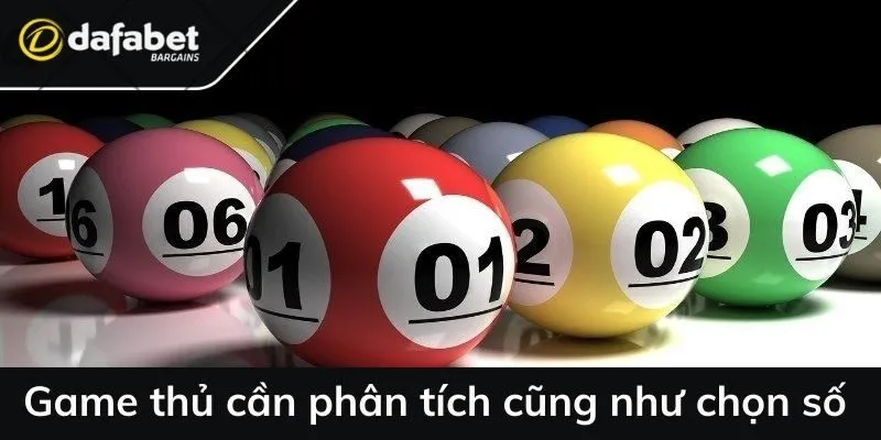 Game thủ cần phân tích cũng như chọn số